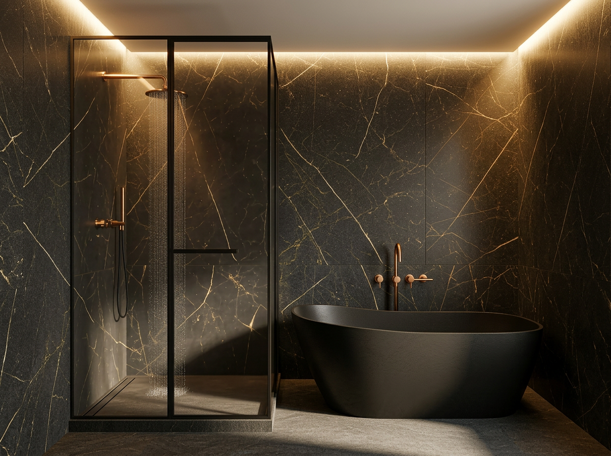 Modernes luxuriöses Badezimmer